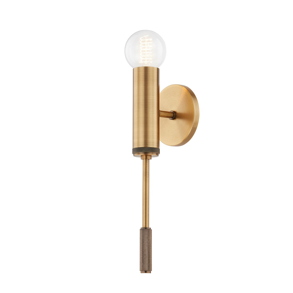 Troy Lighting - B1918-PBR - One Light Wall Sconce - Chino - Patina Brass