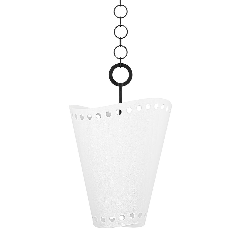 Troy Lighting - F3519-FOR/GSW - One Light Pendant - Visalia - Forged Iron