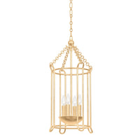 Troy Lighting - F4614-VGL - Four Light Lantern - Lassen - Vintage Gold Leaf