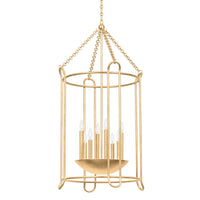 Troy Lighting - F4625-VGL - Eight Light Lantern - Lassen - Vintage Gold Leaf