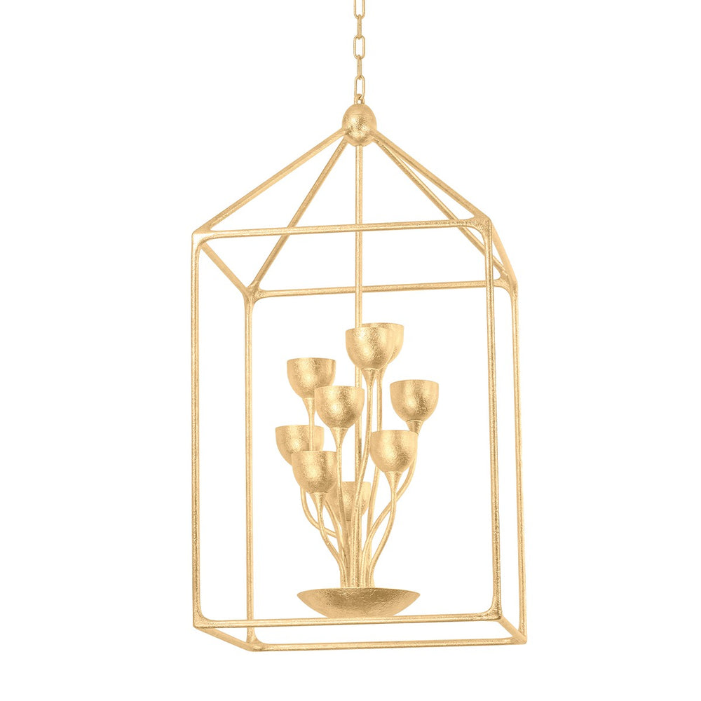 Troy Lighting - F7439-VGL - 12 Light Lantern - Westwood - Vintage Gold Leaf