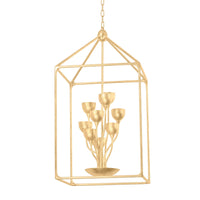 Troy Lighting - F7439-VGL - 12 Light Lantern - Westwood - Vintage Gold Leaf