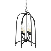 Troy Lighting - F8815-BI - Four Light Lantern - Rhett - Black Iron