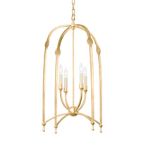 Troy Lighting - F8821-VGL - Four Light Lantern - Rhett - Vintage Gold Leaf