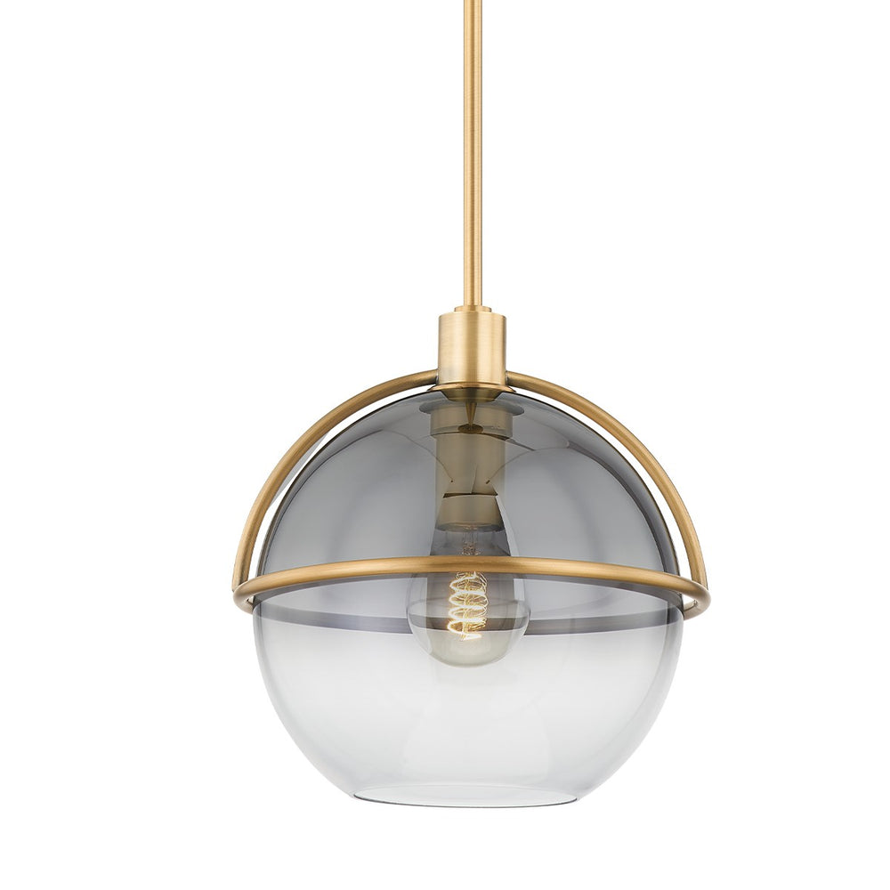 Troy Lighting - F9412-PBR - One Light Pendant - Ivins - Patina Brass