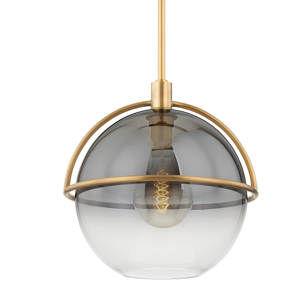 Troy Lighting - F9416-PBR - One Light Pendant - Ivins - Patina Brass