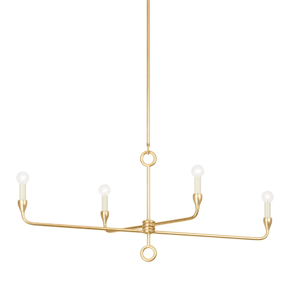 Troy Lighting - F9544-VGL - Four Light Island Pendant - Orson - Vintage Gold Leaf