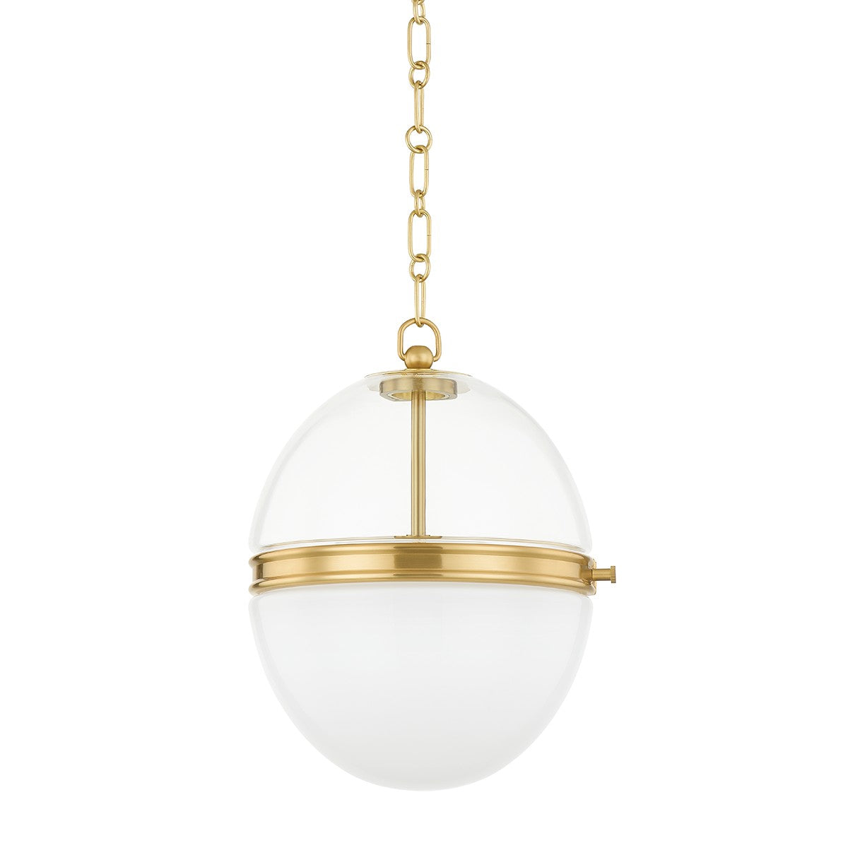 Hudson Valley - 3815-AGB - One Light Pendant - Donnell - Aged Brass