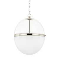 Hudson Valley - 3821-PN - One Light Pendant - Donnell - Polished Nickel