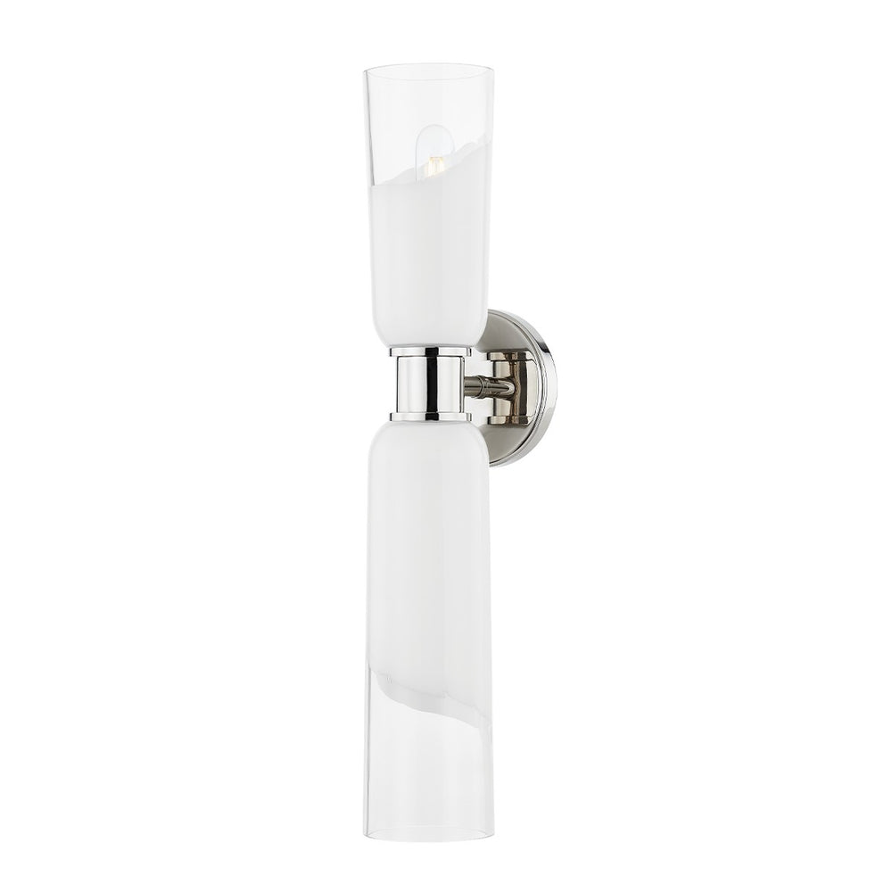 Hudson Valley - 9602-PN - Two Light Wall Sconce - Wasson - Polished Nickel
