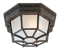 Savoy House - 5-2066-72 - One Light Flush Mount - Exterior Collections - Rustic Bronze