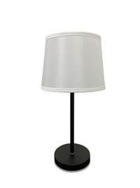 House of Troy - S550-BLKSN - One Light Table Lamp - Sawyer - Black/Satin Nickel