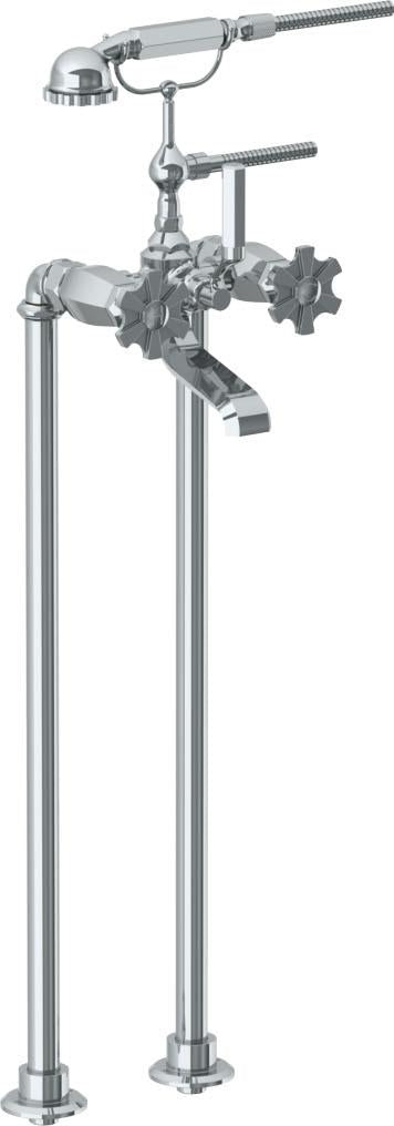 Floor Standing Bath Set With Hand Shower