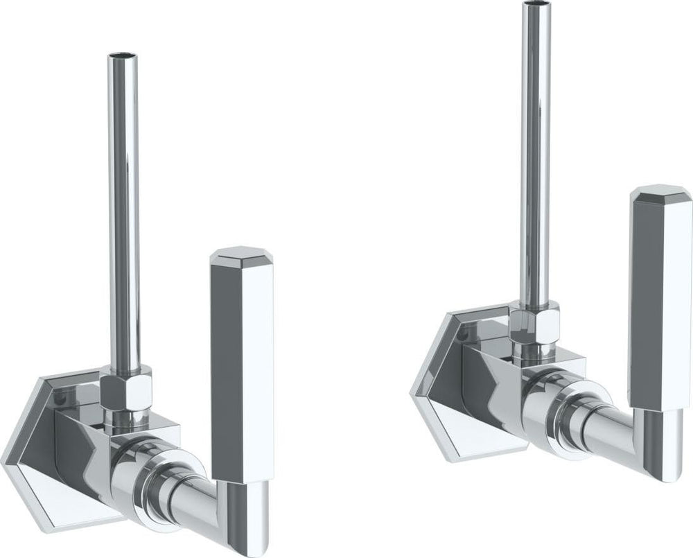 Lavatory Angle Stop Kit -1/2" Ips X 3/8" Od Compression