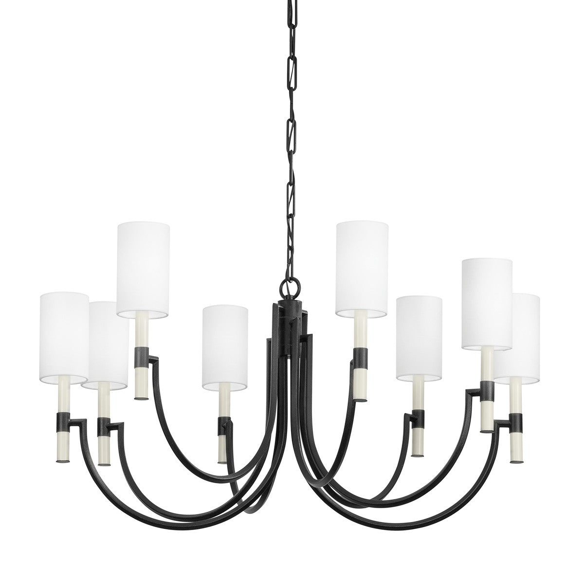 Troy Lighting - F1140-FOR - Eight Light Chandelier - Gustine - For