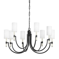 Troy Lighting - F1140-FOR - Eight Light Chandelier - Gustine - For