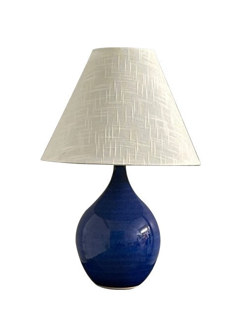 House of Troy - GS200-IMB - One Light Table Lamp - Scatchard - Imperial Blue