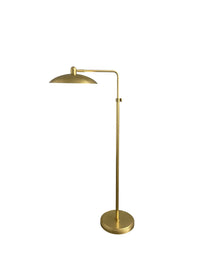 House of Troy - RL200-NTB - LED Floor Lamp - Ridgeline - Natural Brass