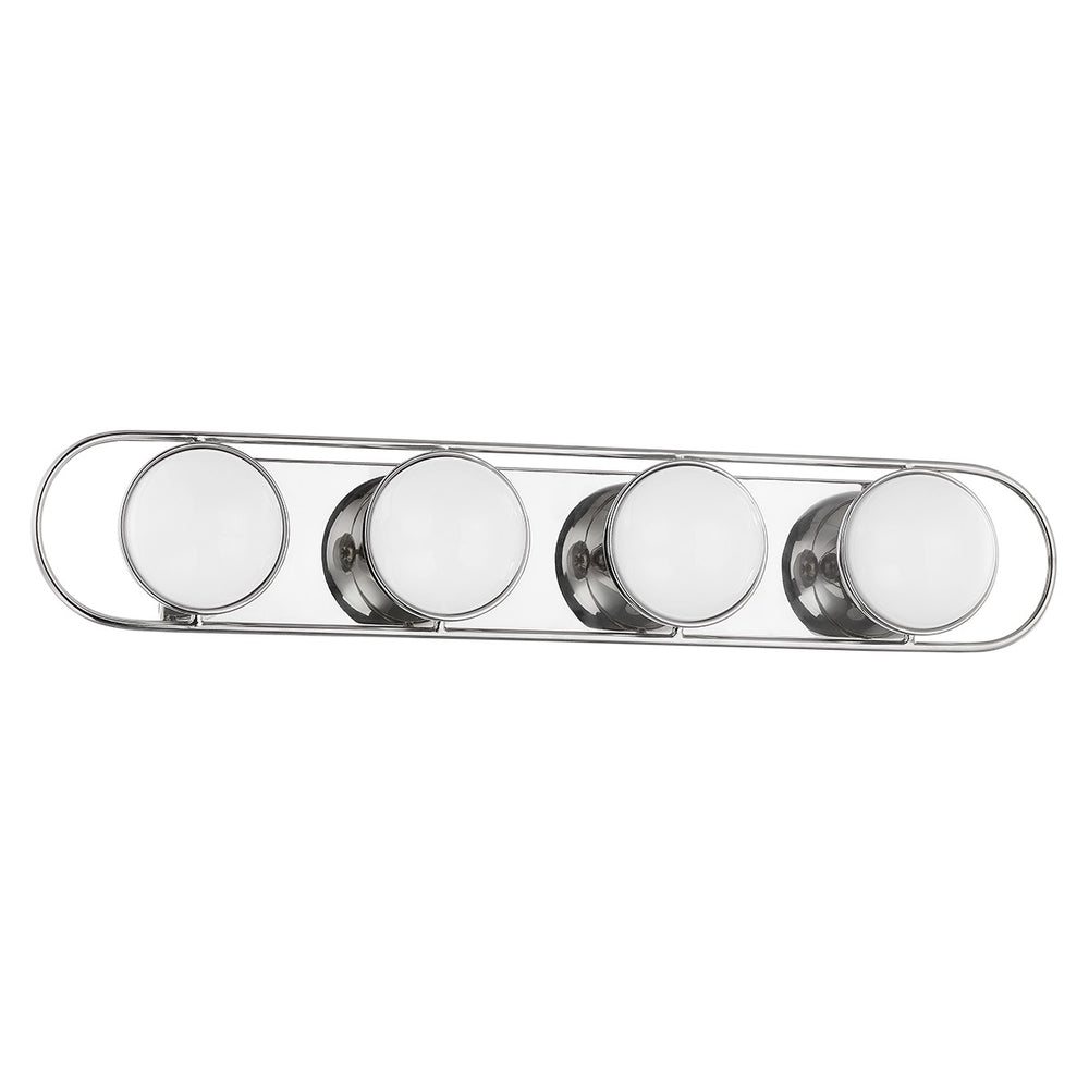 Mitzi - H783304-PN - Four Light Bath and Vanity - Amy - Polished Nickel