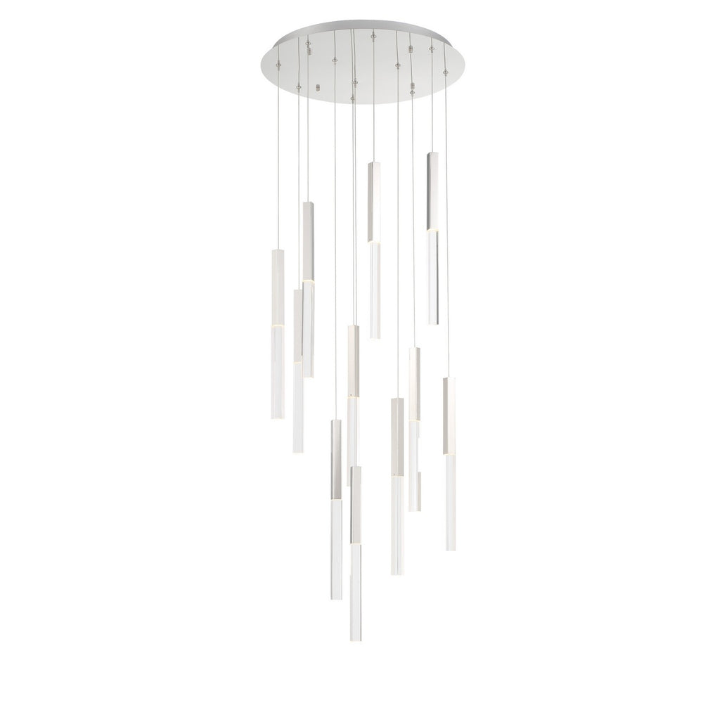 Eurofase - 46477-026 - LED Chandelier - Benicio - Nickel