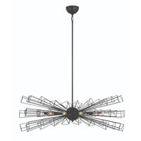 Eurofase - 46761-019 - Ten Light Chandelier - Dendelio - Black