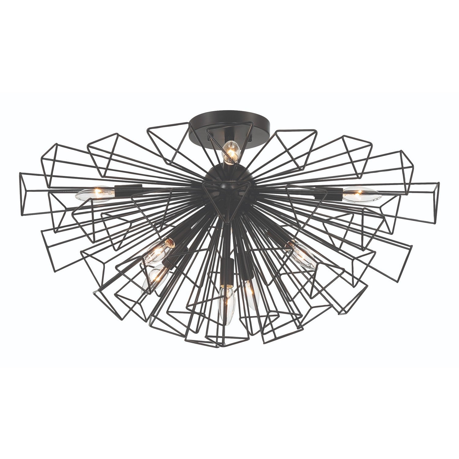 Eurofase - 46762-016 - Nine Light Chandelier - Dendelio - Black