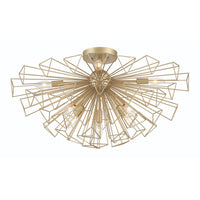 Eurofase - 46762-023 - Nine Light Semi-Flush Mount - Dendelio - Gold