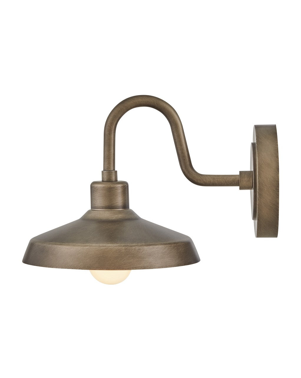 Hinkley - 12076BU - LED Wall Mount Lantern - Forge - Burnished Bronze