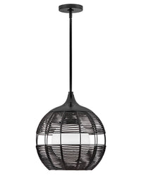 Hinkley - 19677BK - LED Pendant - Maddox - Black