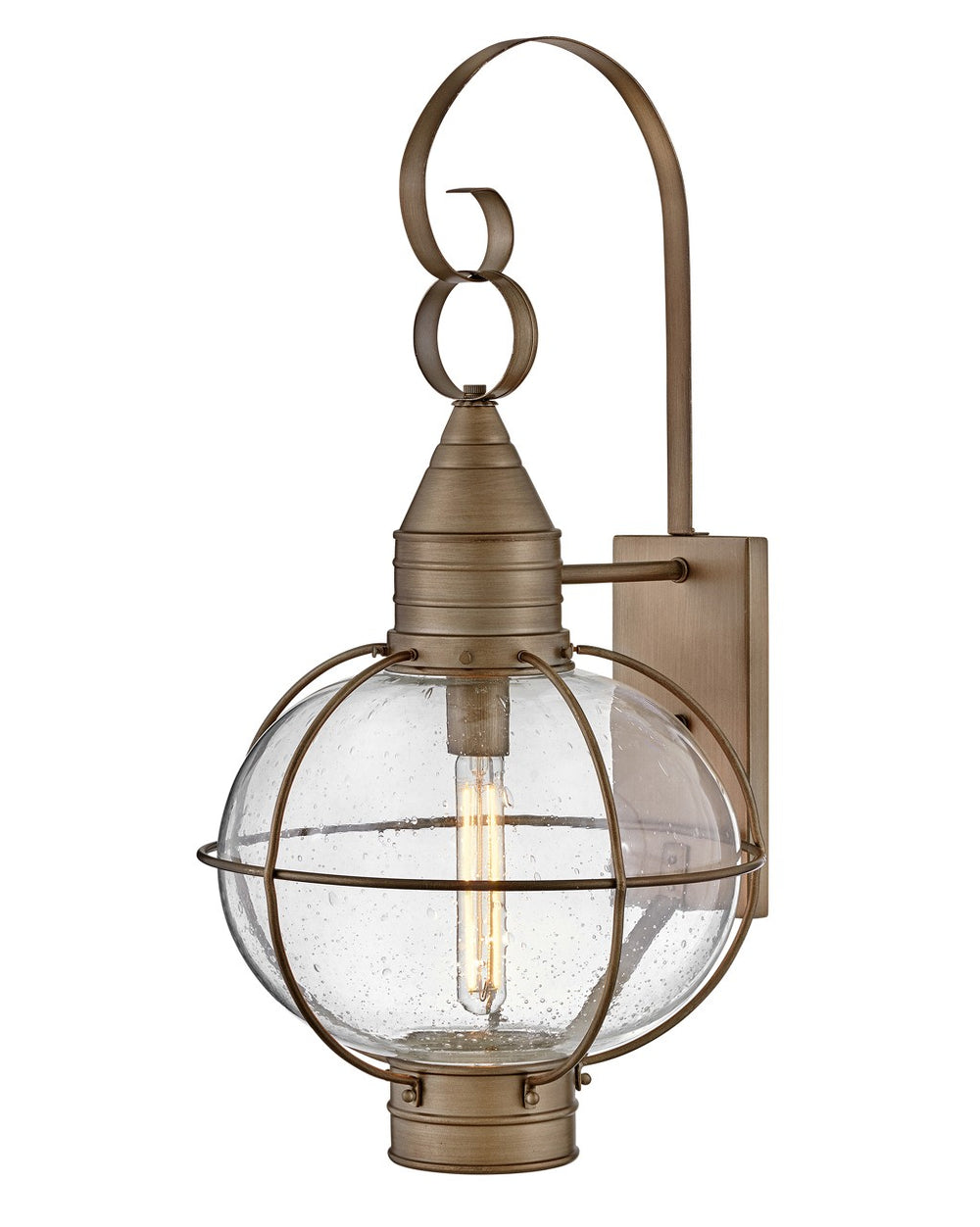 Hinkley - 2205BU - LED Wall Mount Lantern - Cape Cod - Burnished Bronze