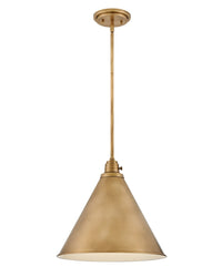 Hinkley - 3694HB - LED Pendant - Arti - Heritage Brass