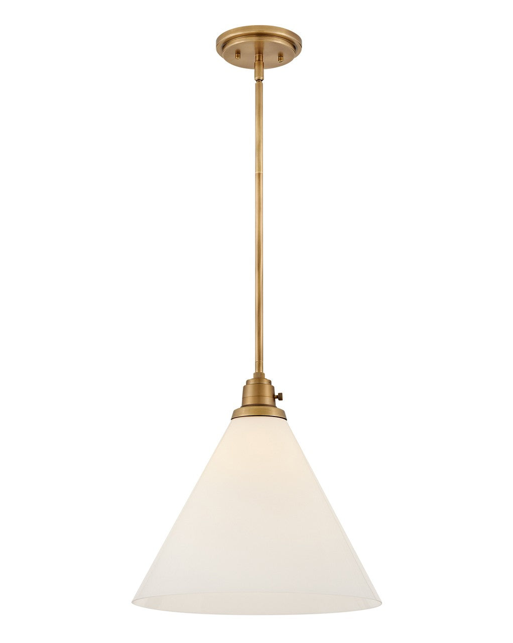 Hinkley - 3694HB-CO - LED Pendant - Arti - Heritage Brass