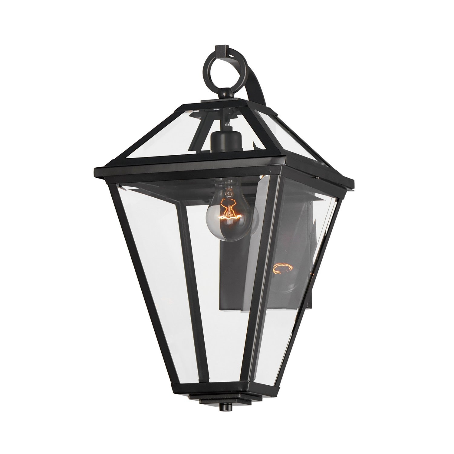 Maxim - 30566CLBK - One Light Wall Sconce - Prism - Black