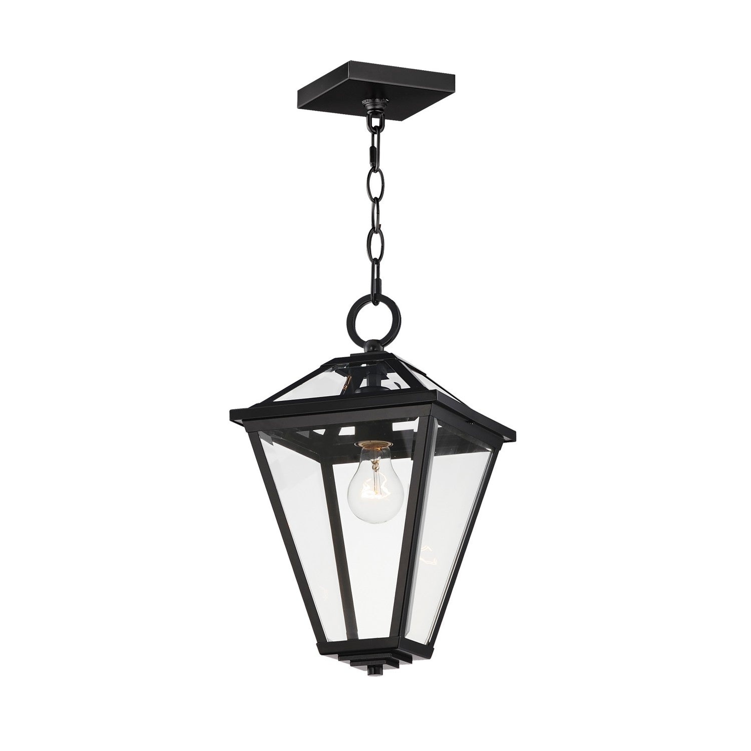 Maxim - 30569CLBK - One Light Pendant - Prism - Black