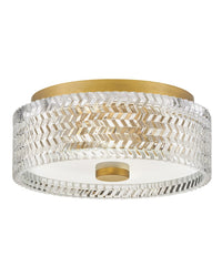 Hinkley - 5041HB - LED Flush Mount - Elle - Heritage Brass