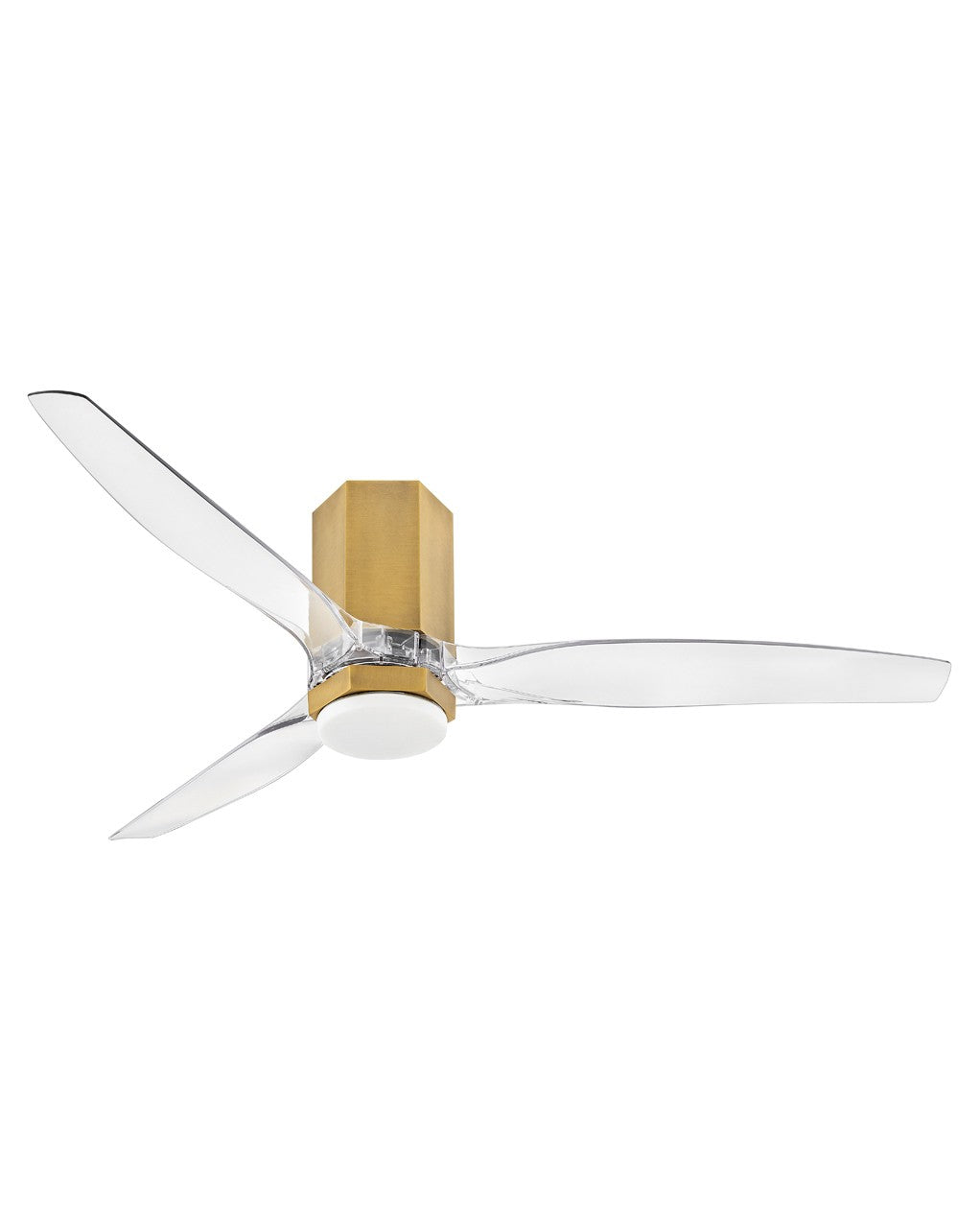 Hinkley - 905852FHB-LDD - 52" Ceiling Fan - Facet - Heritage Brass