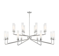 Savoy House - 1-8862-16-109 - 16 Light Chandelier - Baker - Polished Nickel