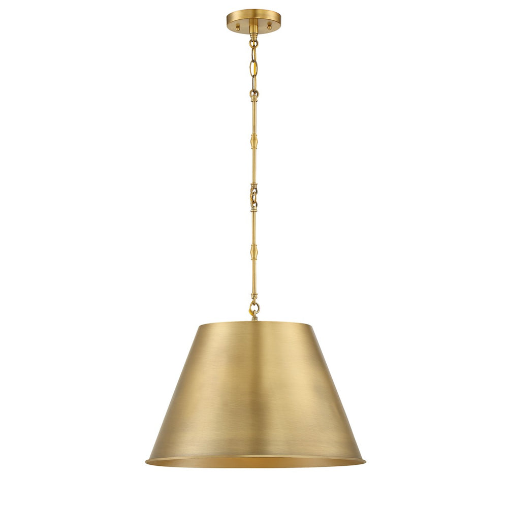 Savoy House - 7-231-1-322 - One Light Pendant - Alden - Warm Brass