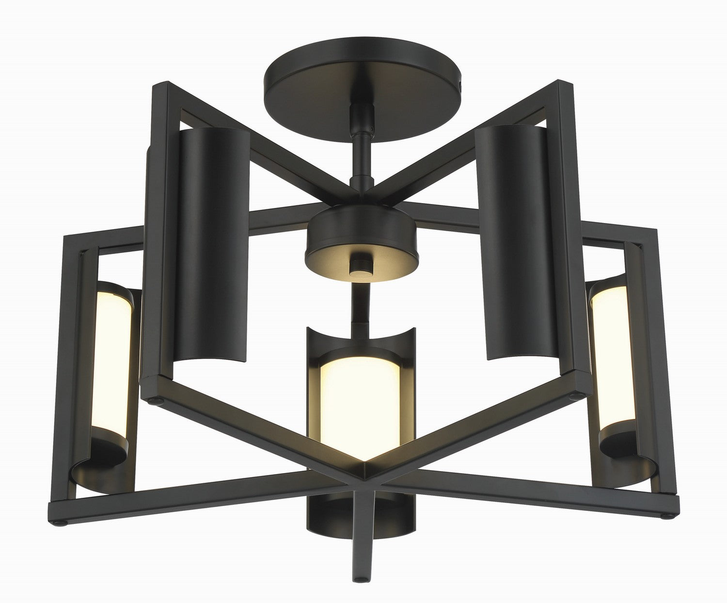 George Kovacs - P1554-66A-L - LED Wall Sconce - Trizay - Coal