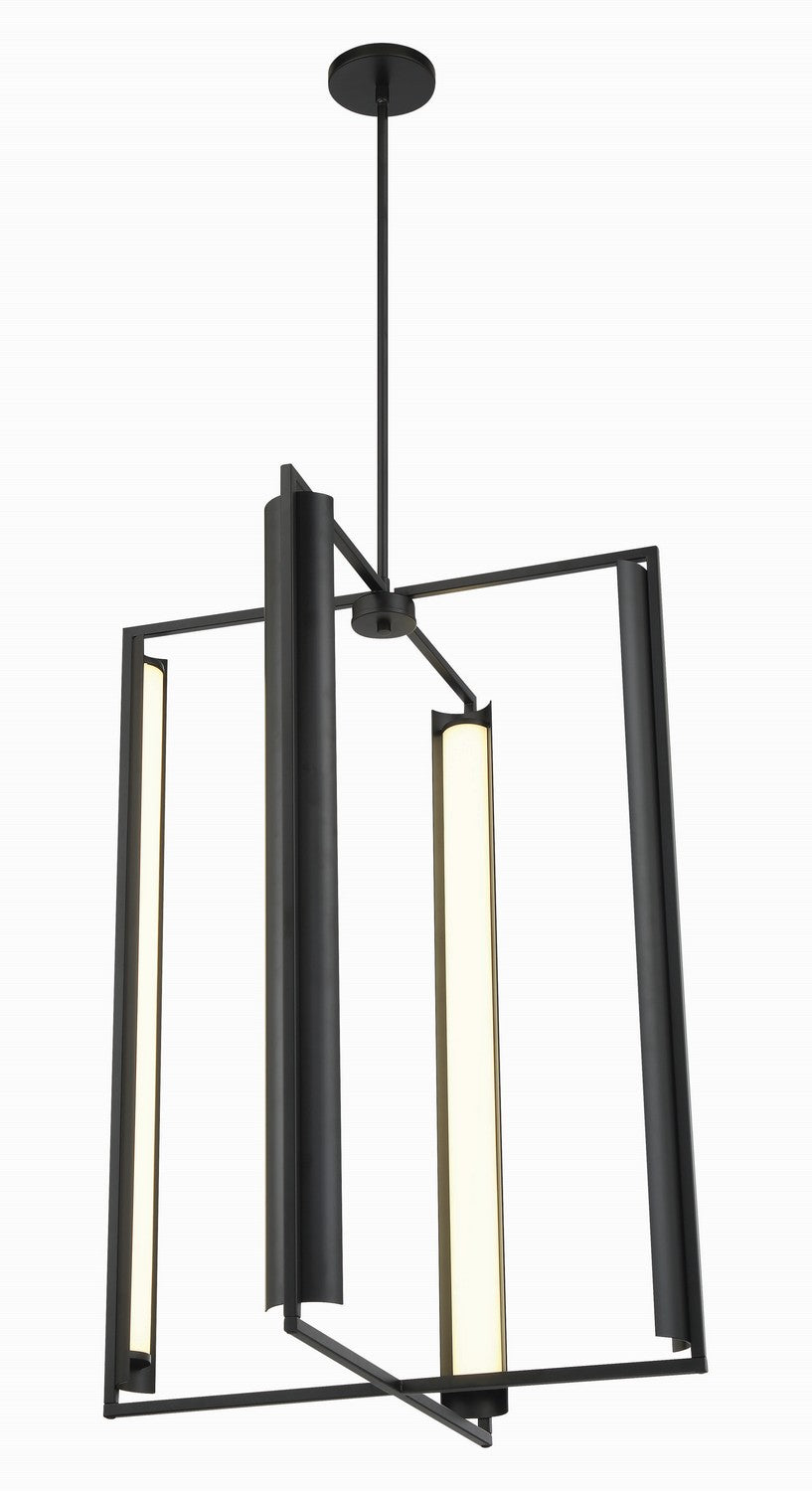 George Kovacs - P1556-66A-L - LED Pendant - Trizay - Coal