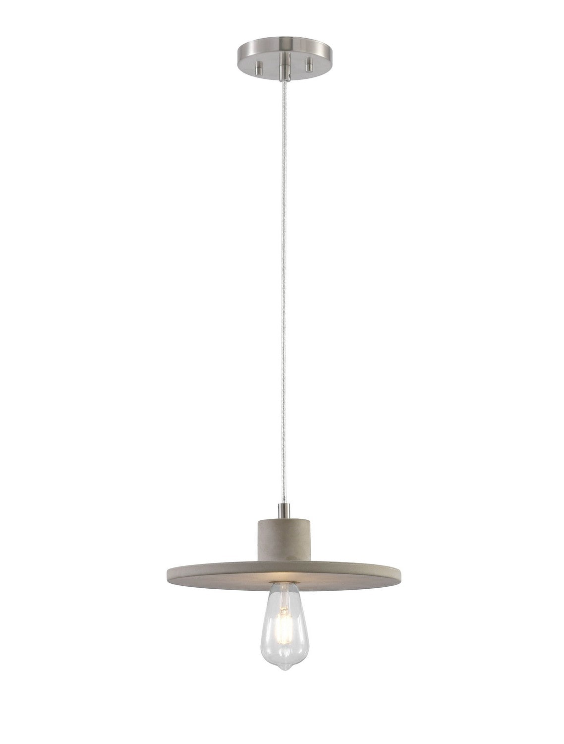 George Kovacs - P1883-084C - One Light Pendant - Sima - Burnished Nickel