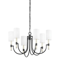 Troy Lighting - F1131-FOR - Six Light Chandelier - Gustine - For