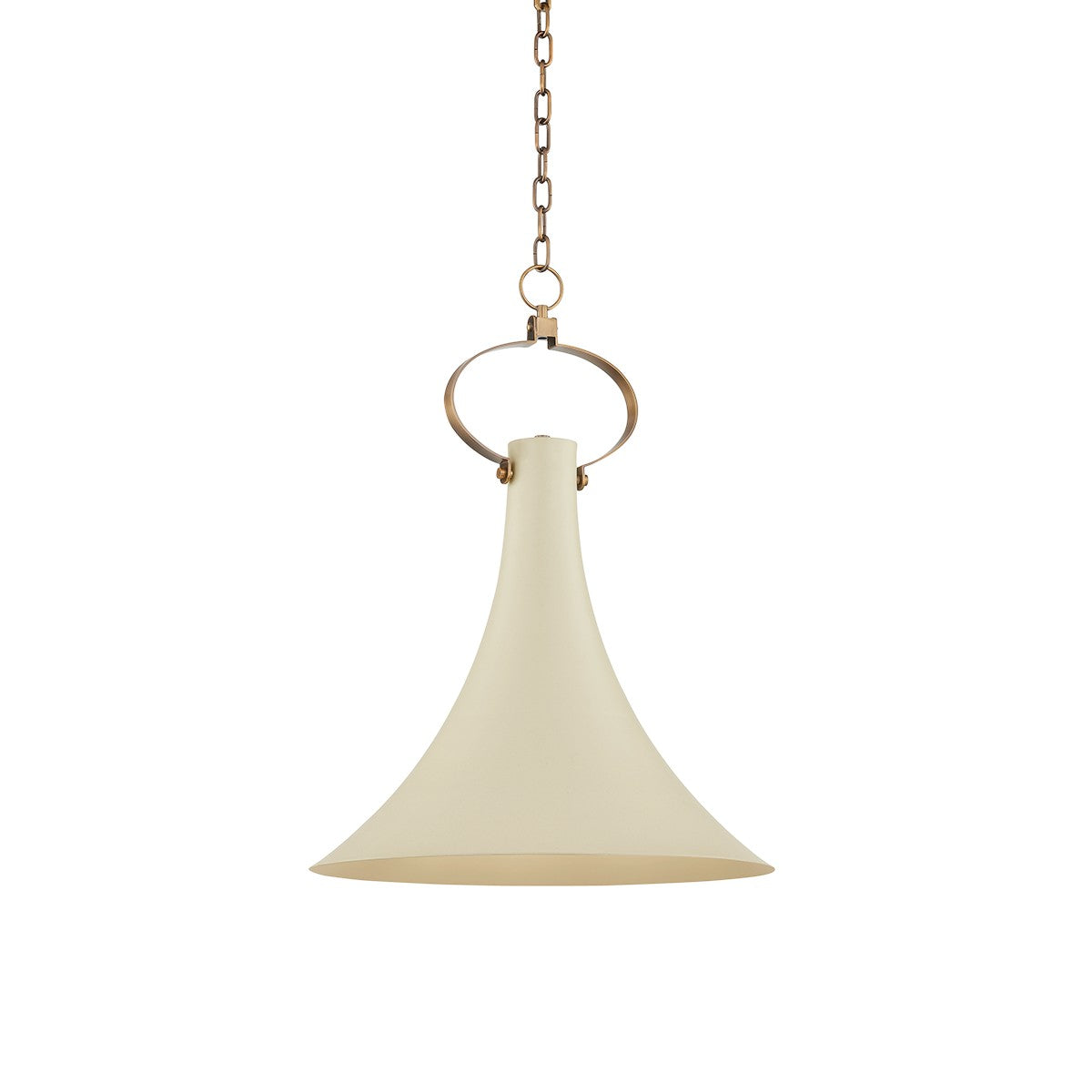 Troy Lighting - F1518-PBR/SSD - One Light Pendant - Radcliff - Patina Brass