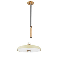 Troy Lighting - F1618-PBR/SSD - LED Pendant - Plummet - Patina Brass And Soft Sand