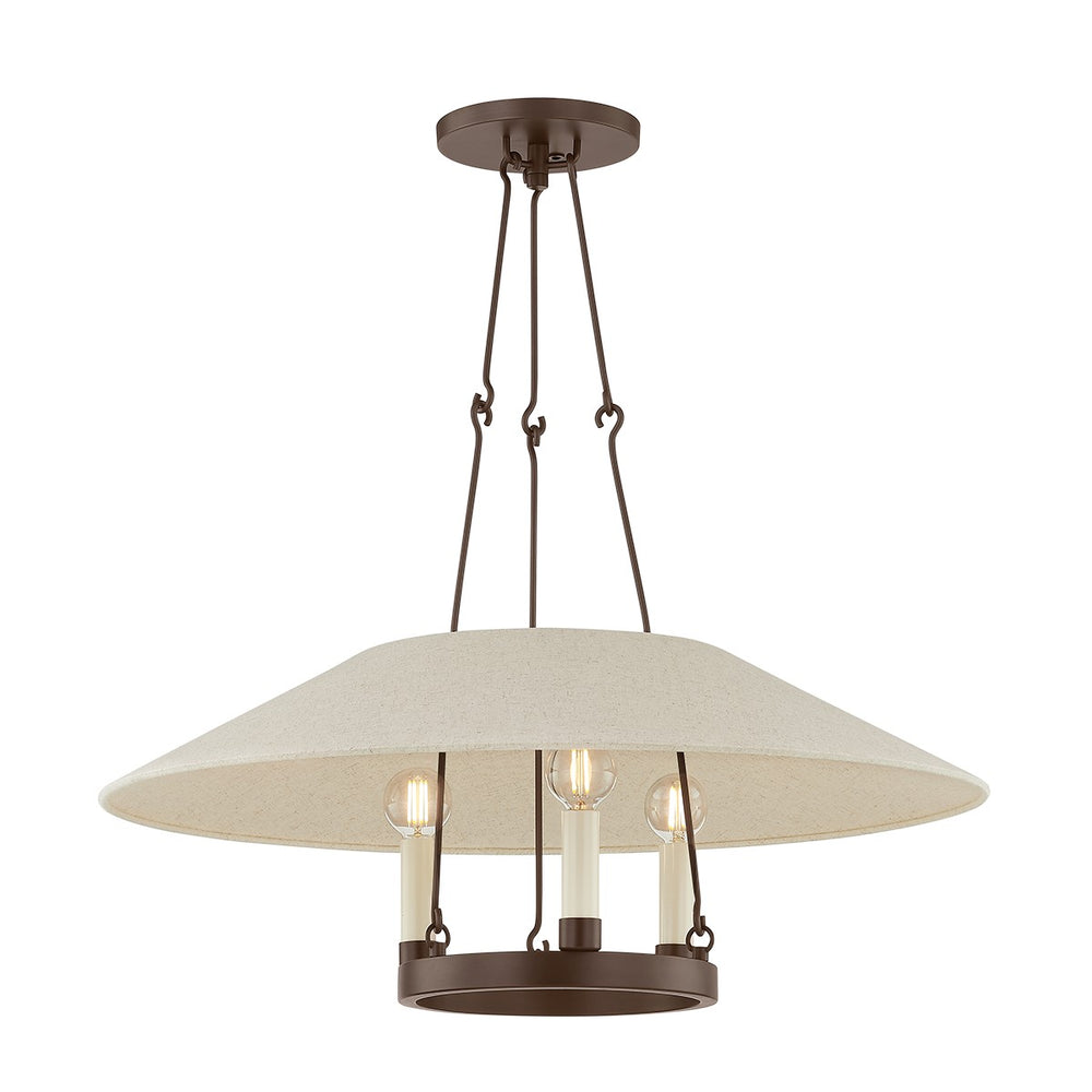 Troy Lighting - F1625-BRZ - Three Light Chandelier - Archive - Bronze