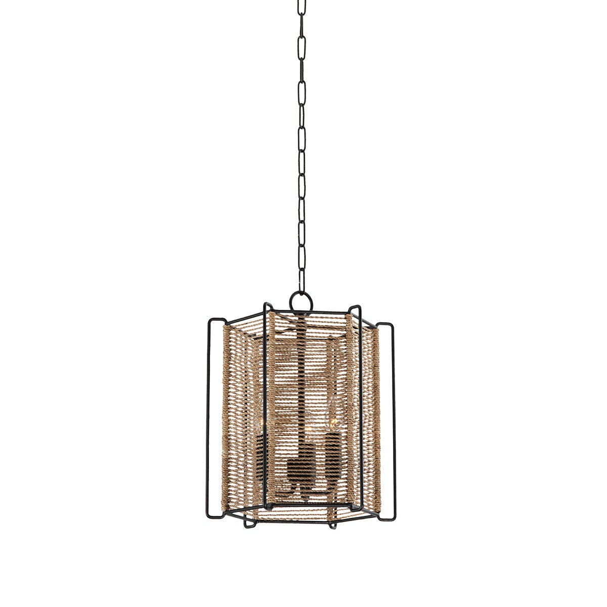 Troy Lighting - F9813-TBK - Three Light Lantern - Ramon - Textured Black