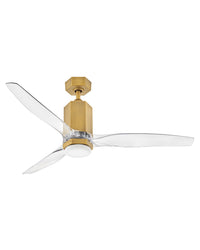 Hinkley - 905852FHB-LDDK - 52" Ceiling Fan - Facet - Heritage Brass