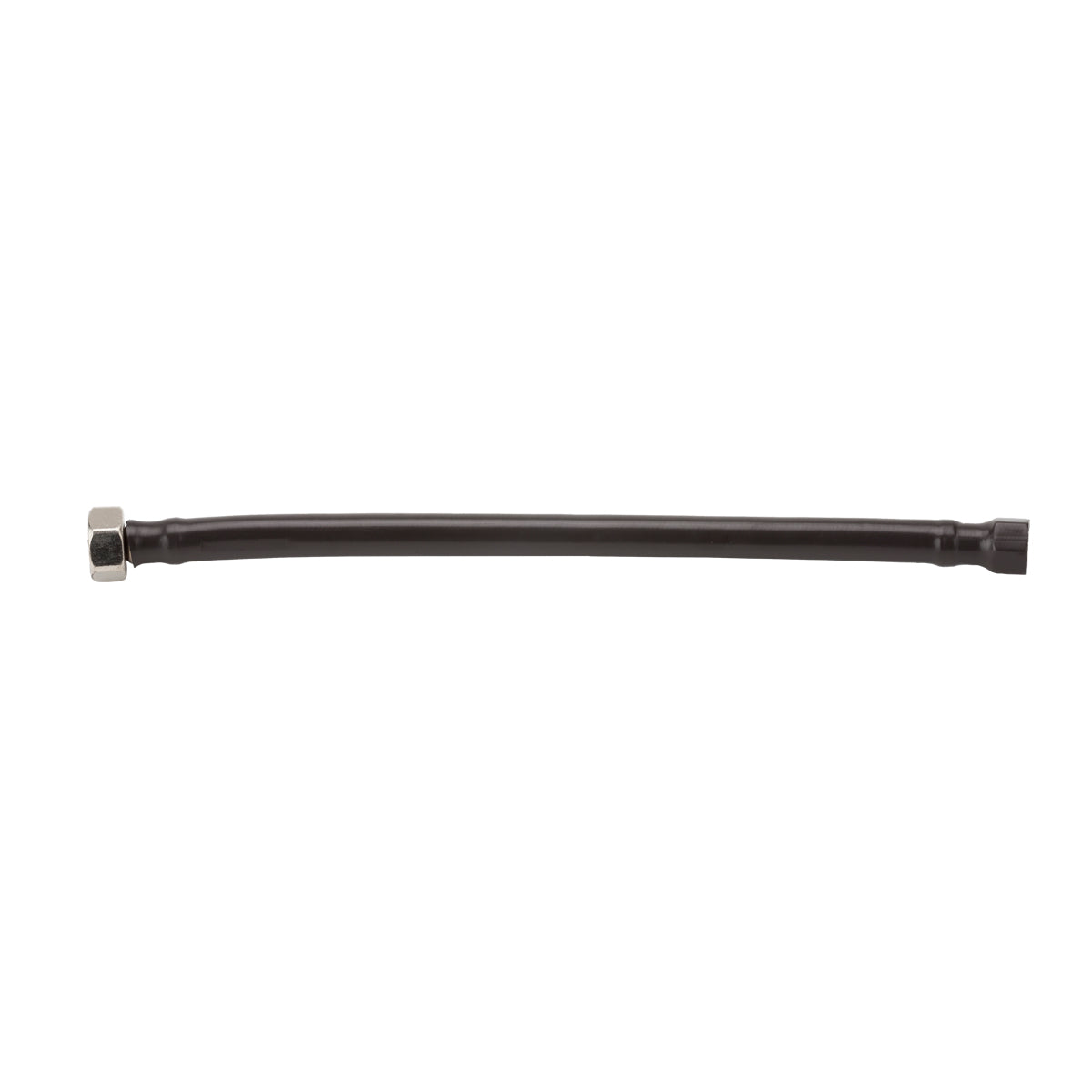 JACLOFLEX™ Black (BLAK) Decorative Cover Stainless Steel Flexible Braided 3/8" O.D. x 1/2" IPS - 36" Faucet Supply Line with Metal Nut in Multiple Finishes