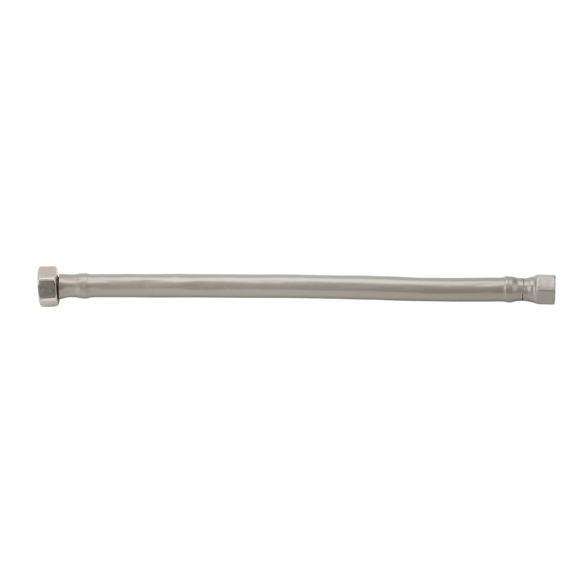 JACLOFLEX™ Black (BLAK) Decorative Cover Stainless Steel Flexible Braided 3/8" O.D. x 1/2" IPS - 36" Faucet Supply Line with Metal Nut in Multiple Finishes