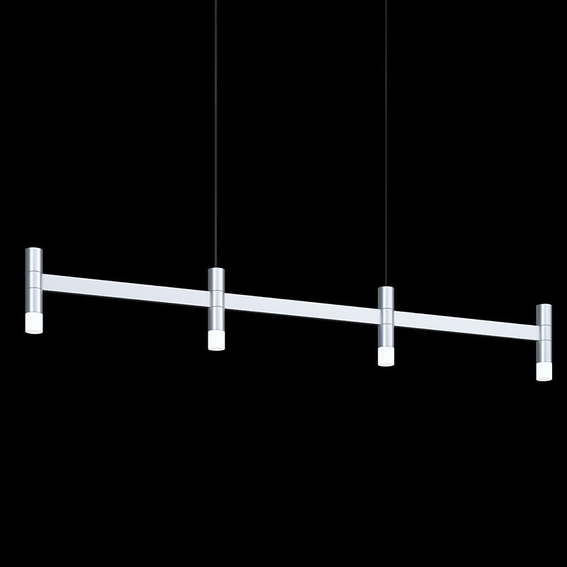 Sonneman - 1784.16 - LED Linear Pendant - Systema Staccato - Bright Satin Aluminum